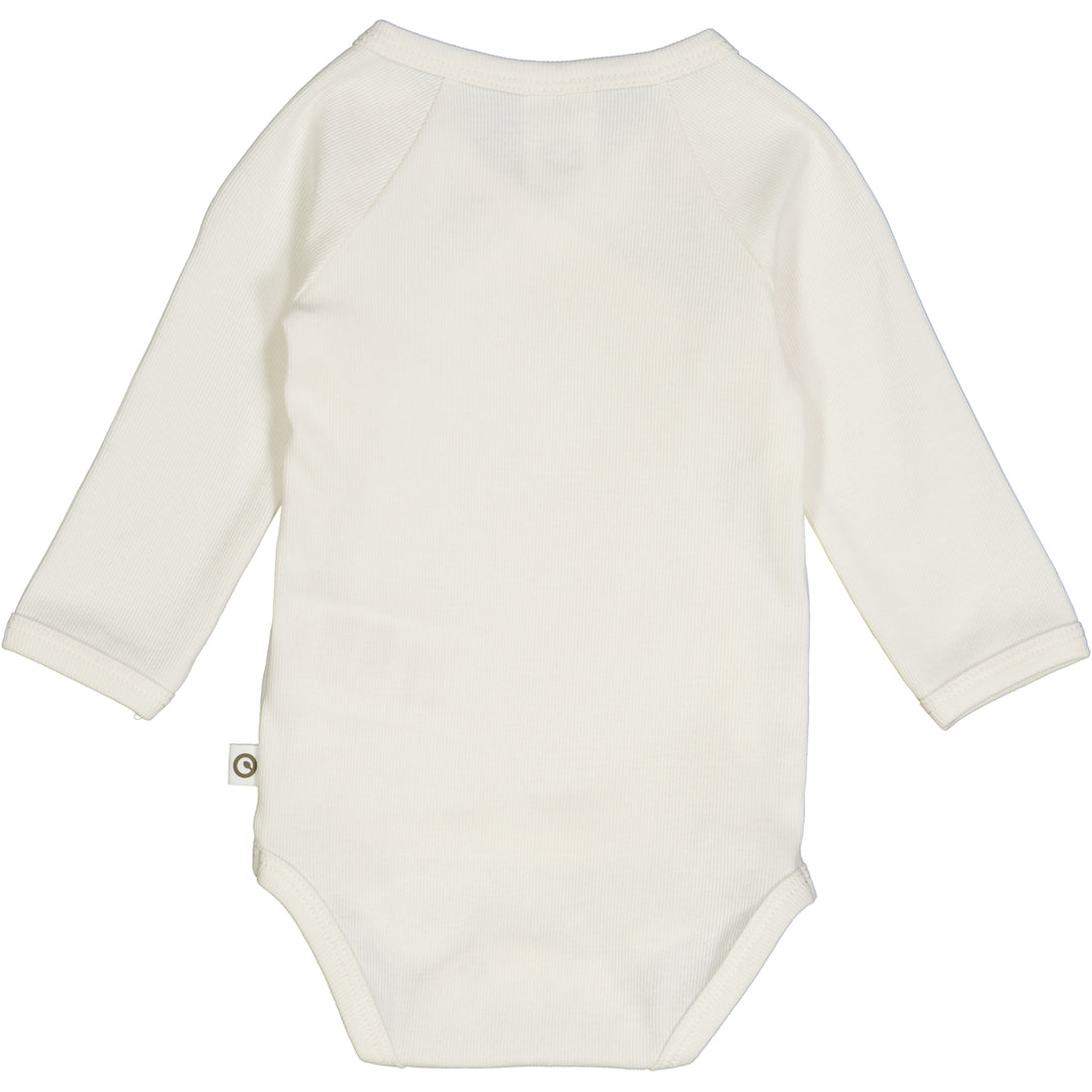 RIB body med kryds lukning 2-pak