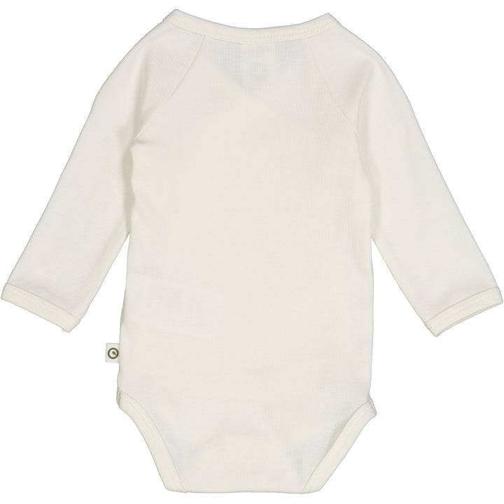 RIB body med kryds lukning 2-pak