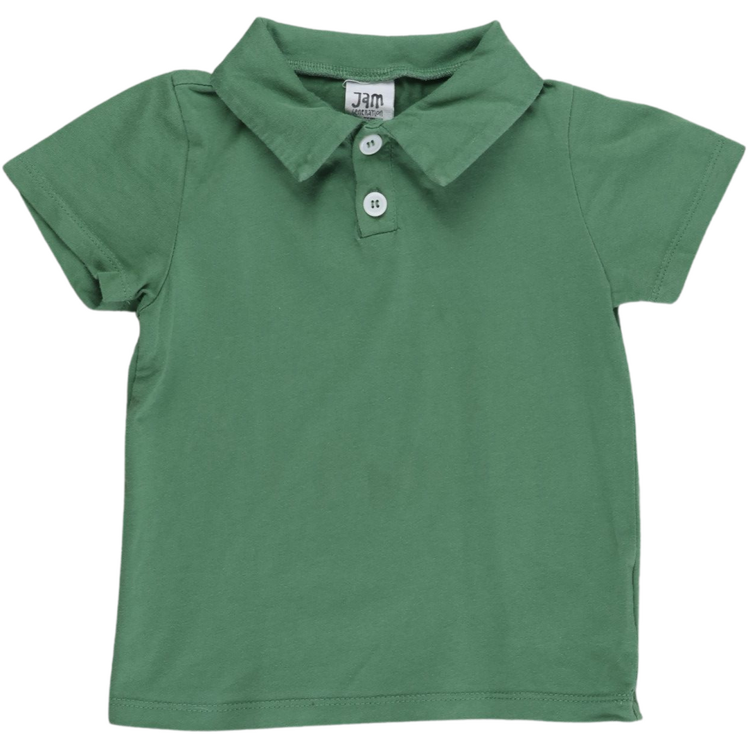 RE-LOVED SINGLE JERSEY polo T-shirt