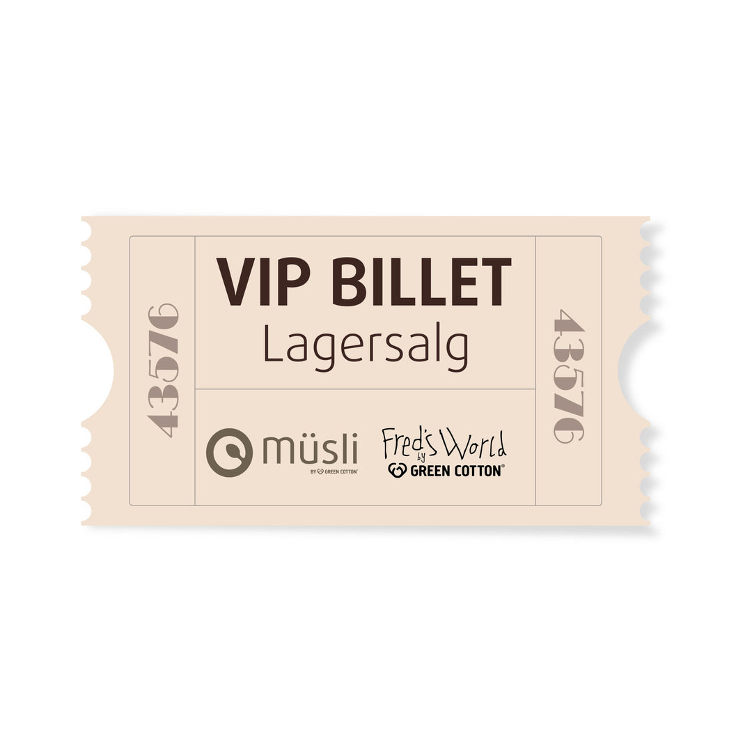 VIP billet til lagersalg onsdag 2/10 kl. 14 - 16 på Messevejen, Port 20, Hal Q, 7400 Herning