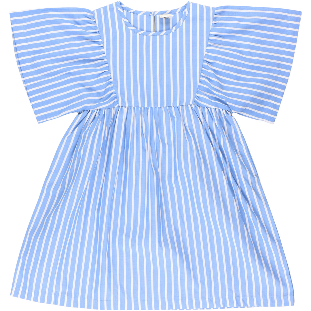 RE-LOVED POPLIN STRIPE kjole