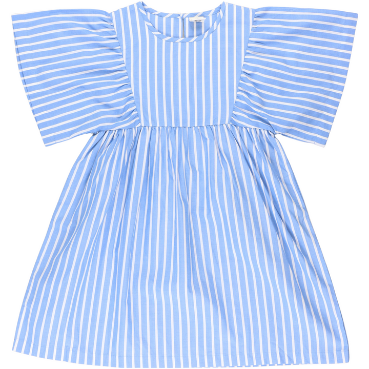 RE-LOVED POPLIN STRIPE kjole