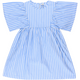 RE-LOVED POPLIN STRIPE kjole