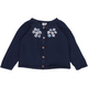 RE-LOVED PETIT strikket cardigan med blomster