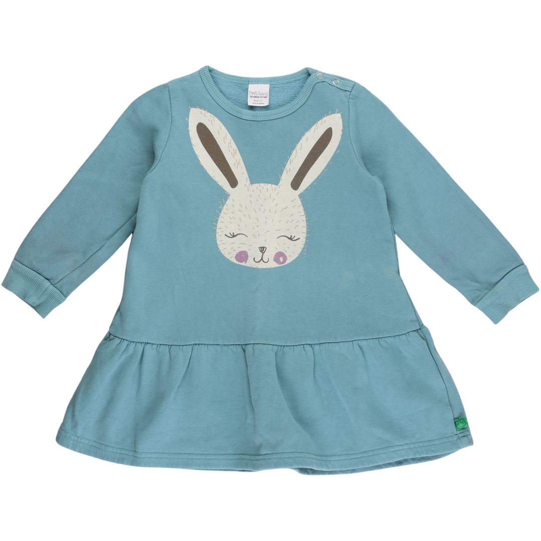 RE-LOVED RABBIT sweatkjole med kanin hoved