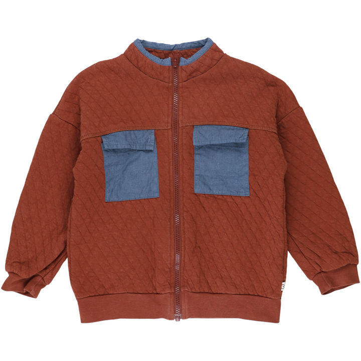 RE-LOVED QUILT jakke / cardigan med lommer