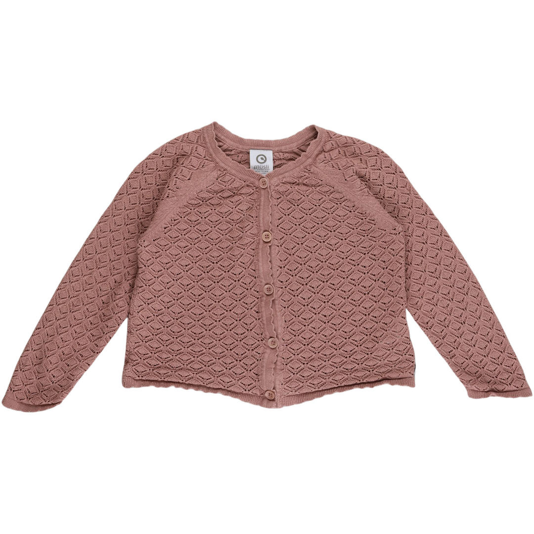 RE-LOVED KNIT strikket cardigan med mønster