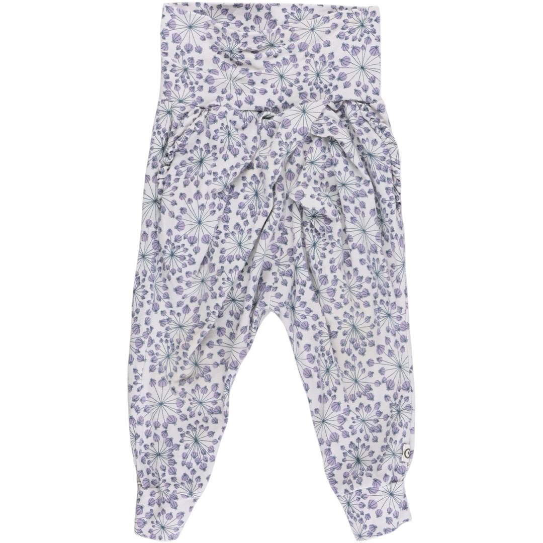 RE-LOVED JUNCUS bukser med blomsterprint