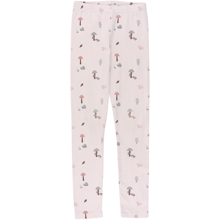 RE-LOVED BOTANY leggings med skovprint