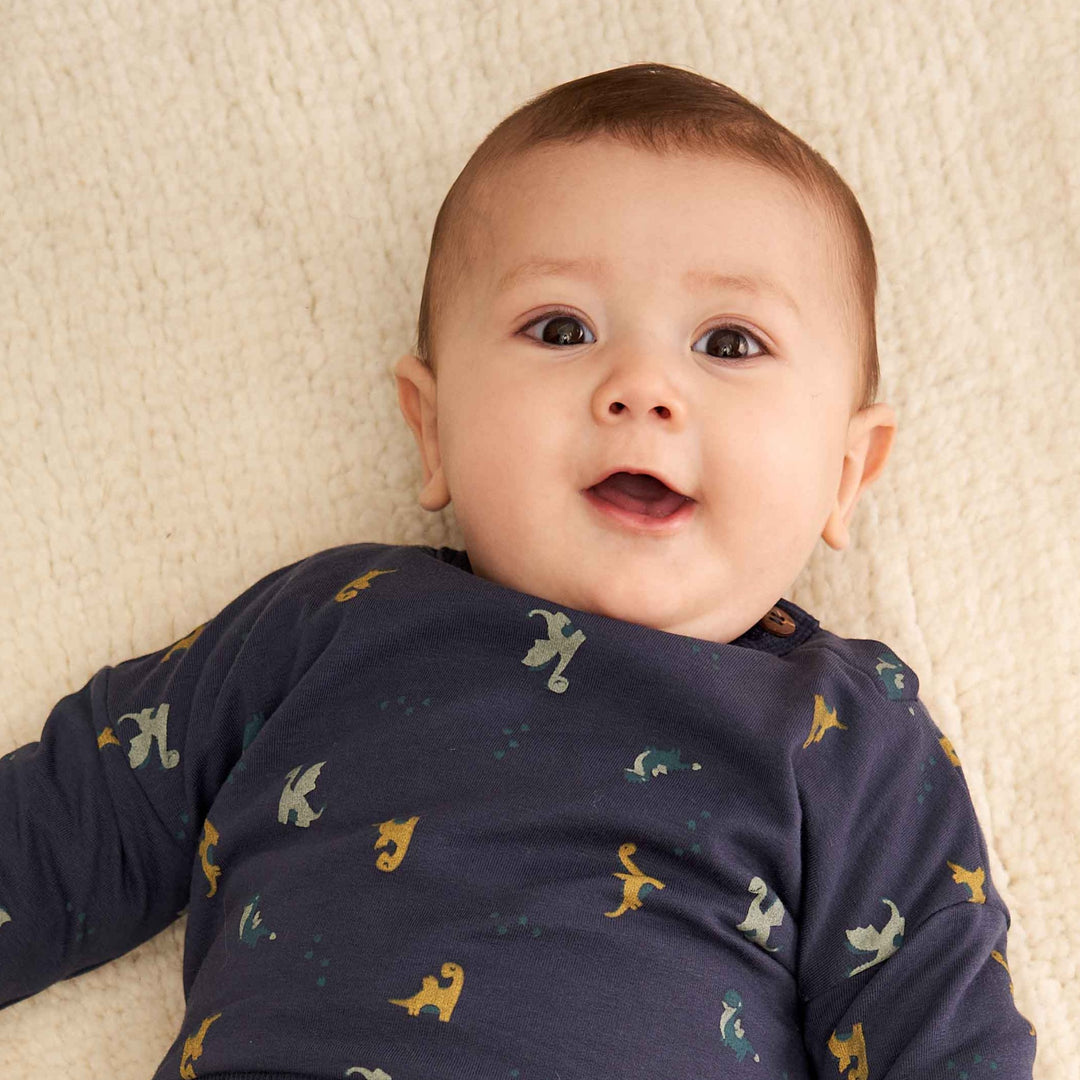 RE-LOVED DRAGON body med print af drager