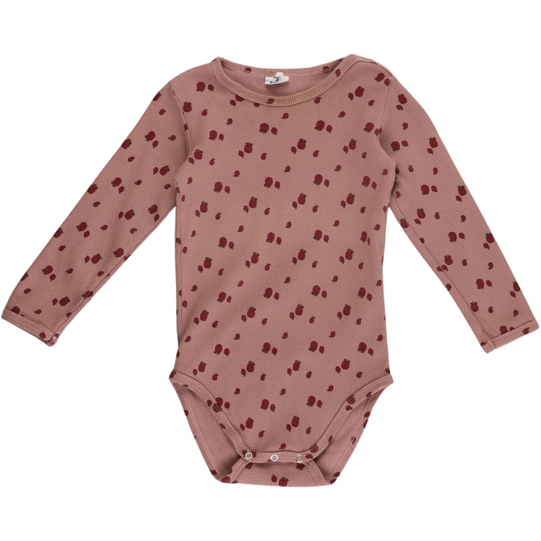 RE-LOVED APPLE body med print af æbler