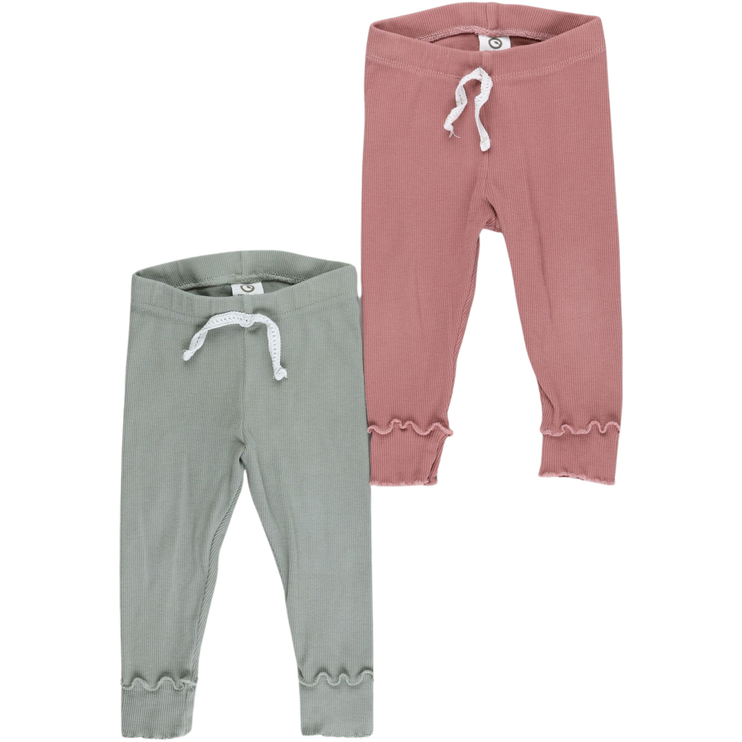 RE-LOVED COZY ME RIB leggings 2-pak