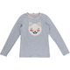 RE-LOVED HELLO bluse med en glad kat