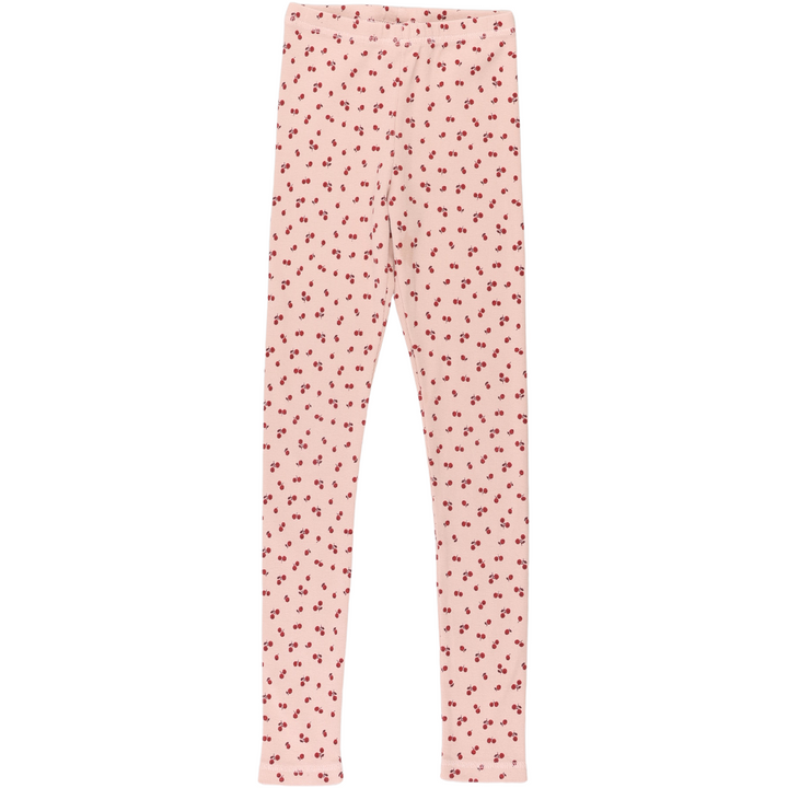 RE-LOVED BERRY leggings med bærprint