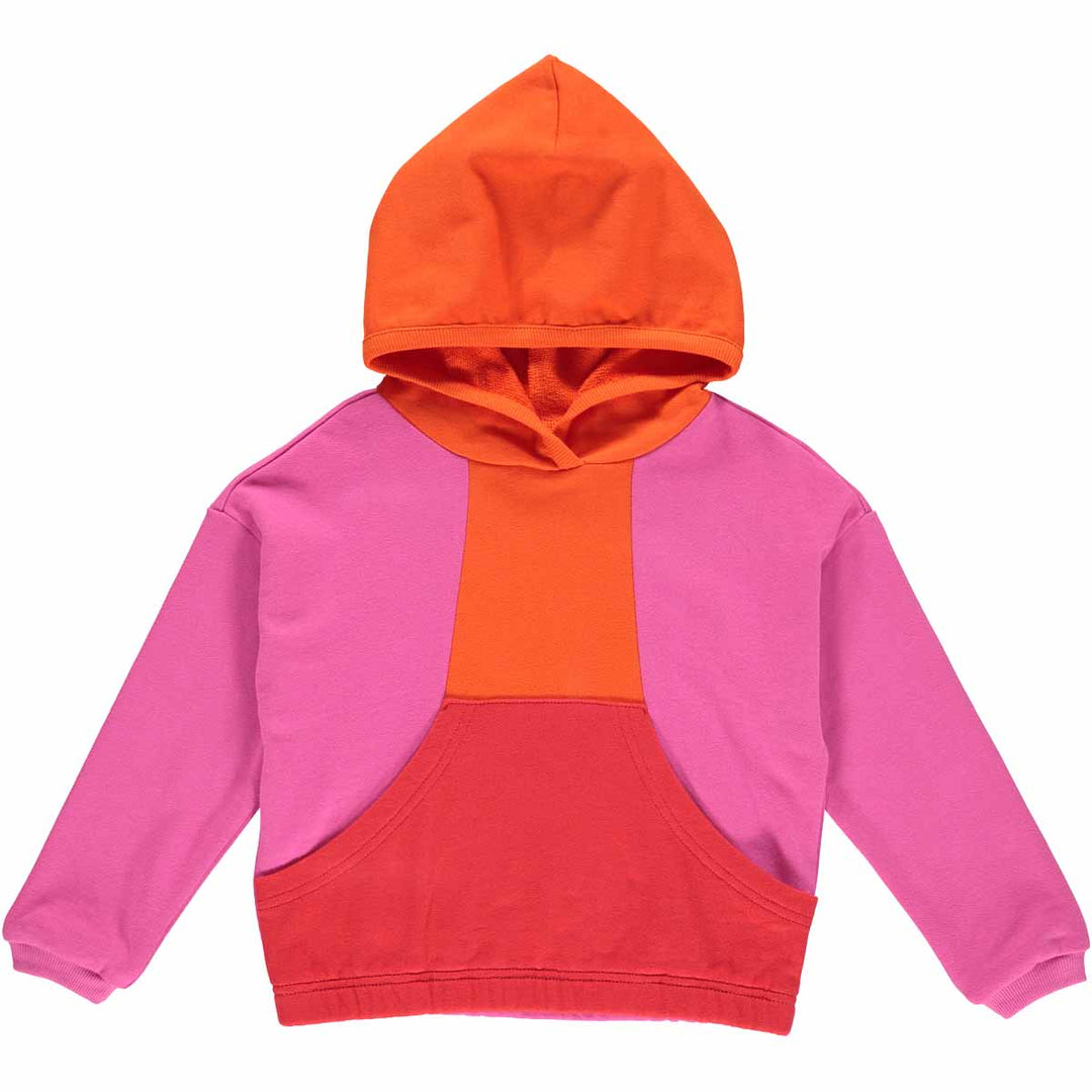 SWEAT hoodie i blok farver