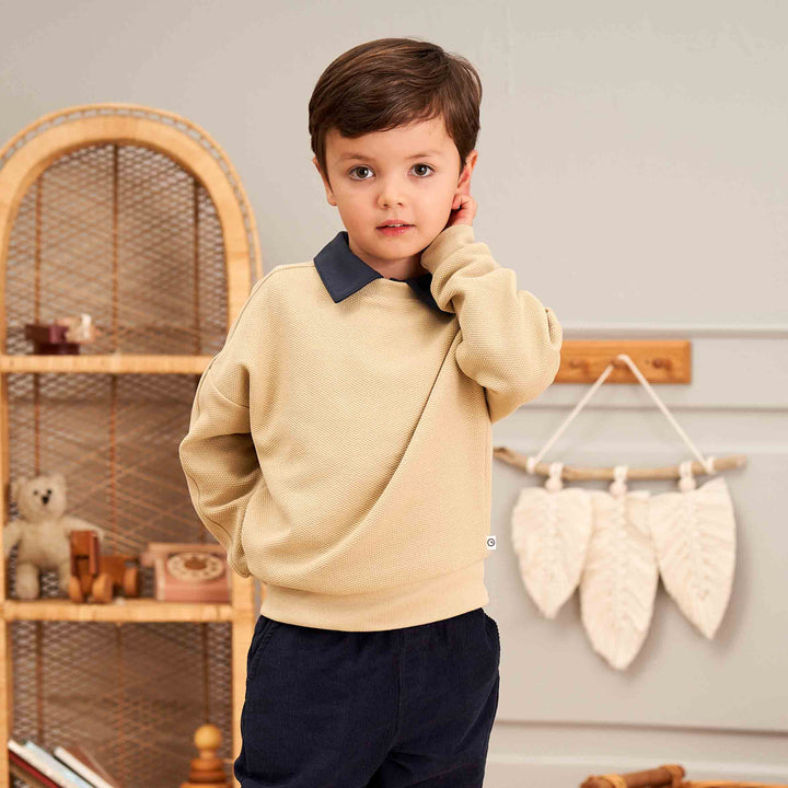 COZY ME bluse med krave