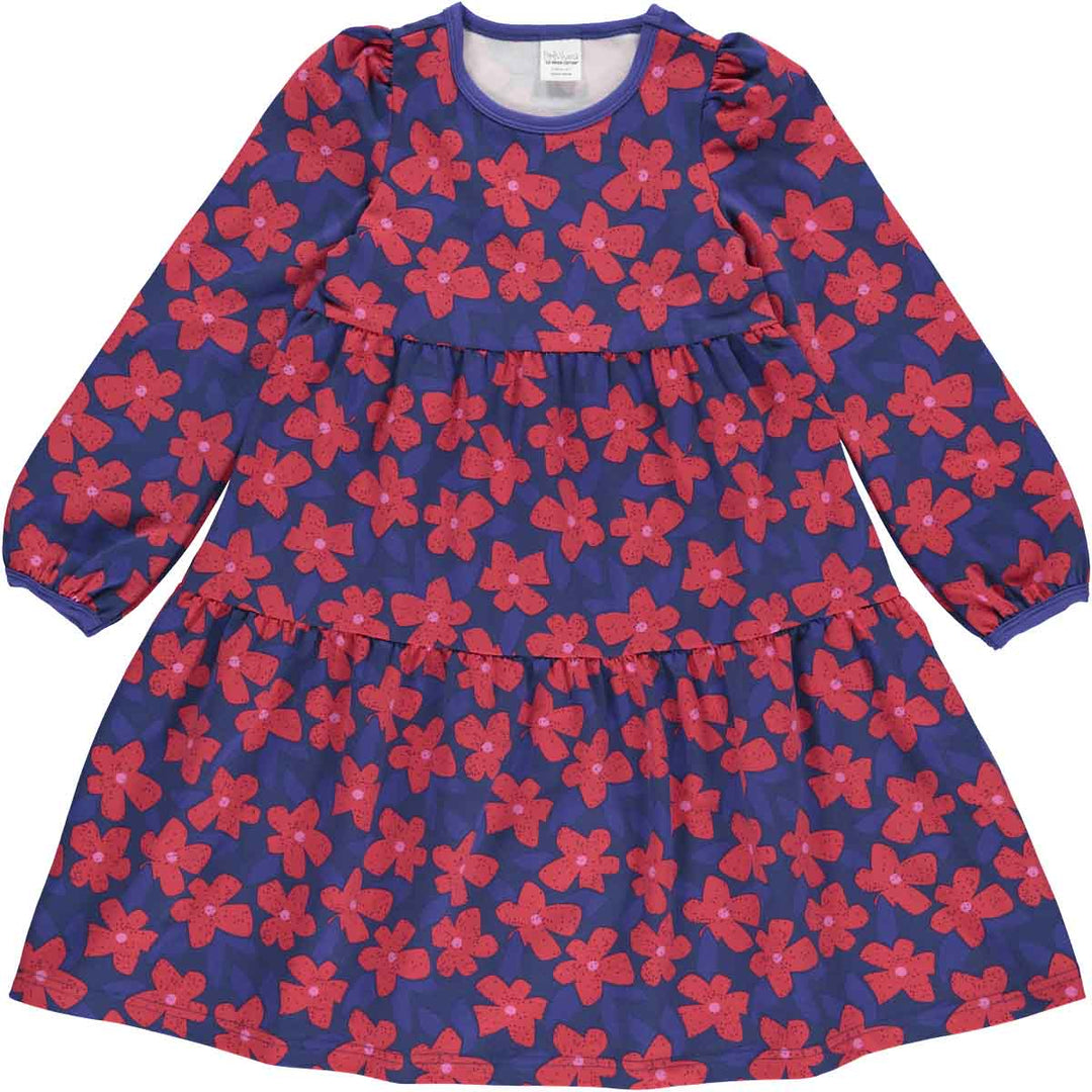 POW kjole med blomsterprint