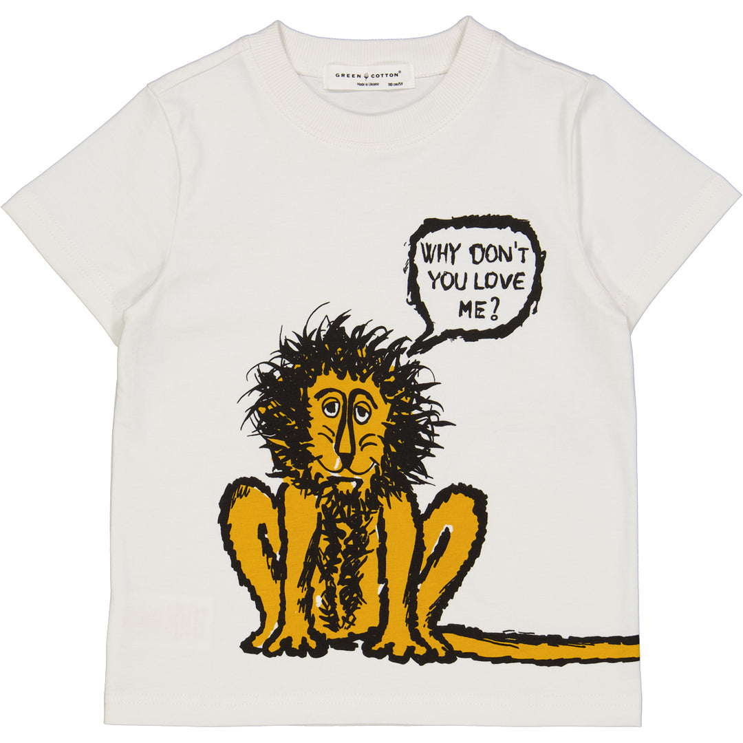 WWF T-shirt med en løve -børn