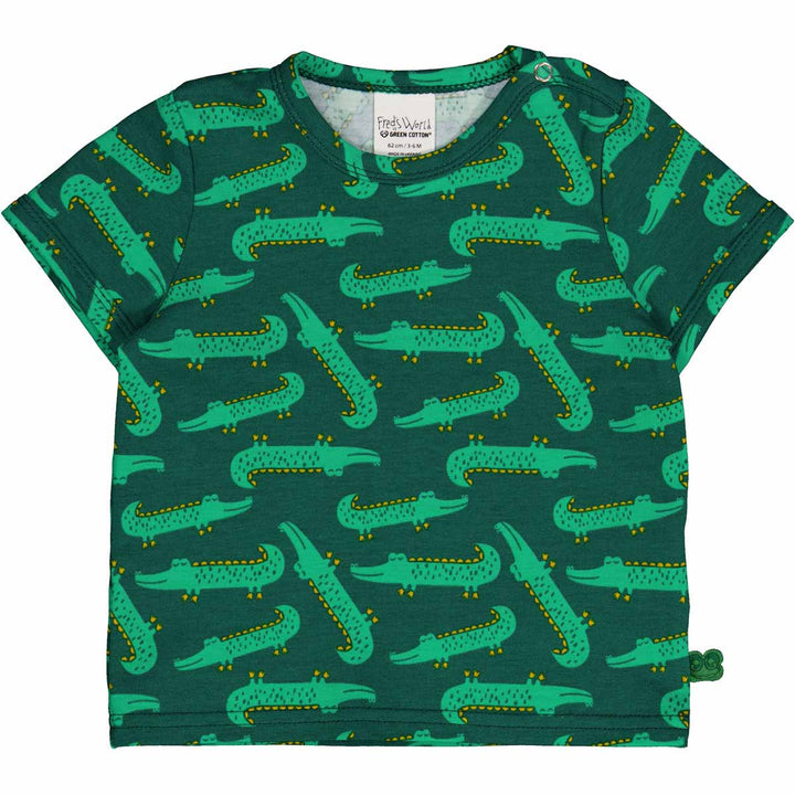 CROCO T-shirt med krokodiller