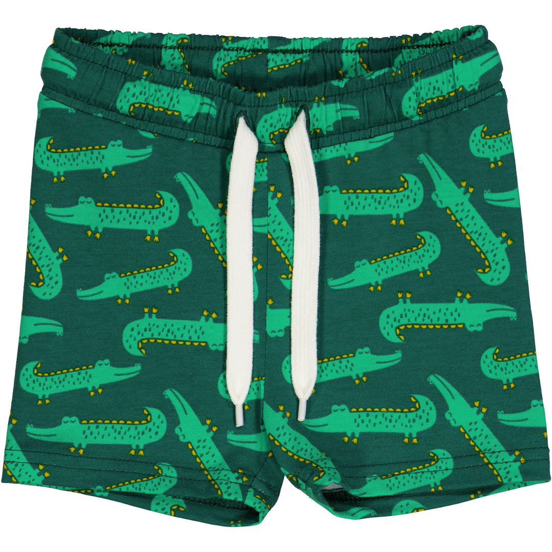 CROCO shorts med krokodiller