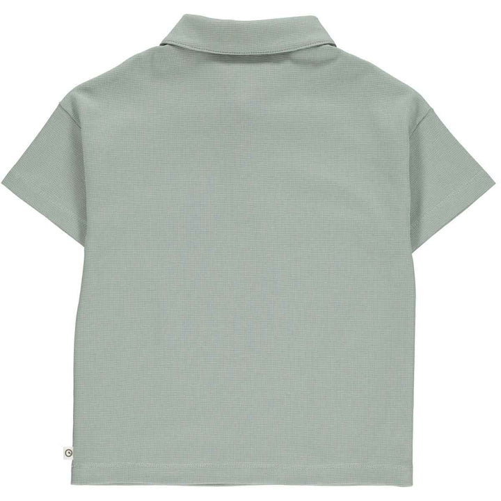 WAFFLE T-shirt med krave