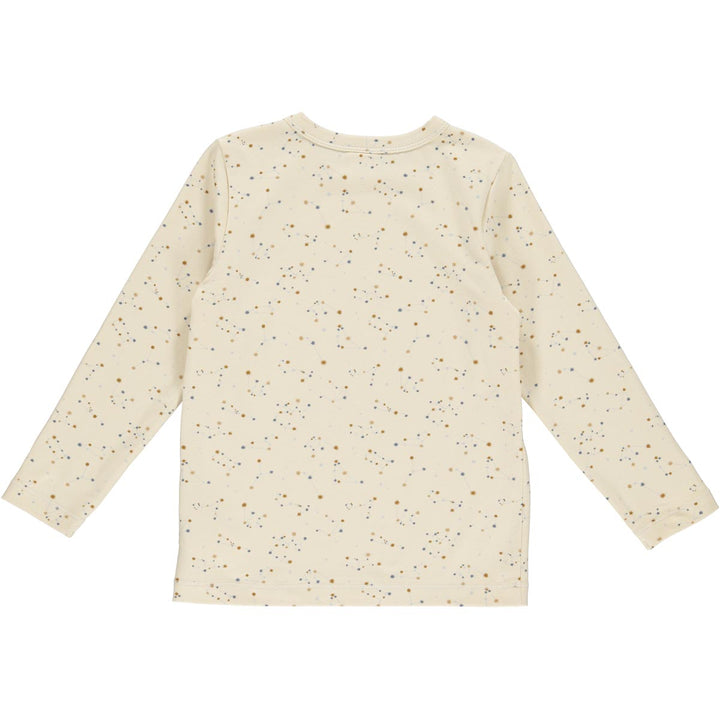 ZODIAC bluse med print af stjernehimlen