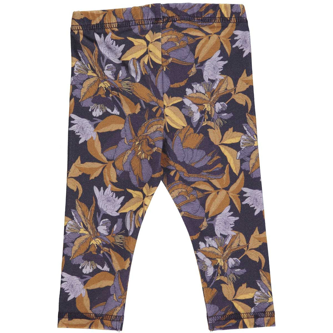 VILLOSA leggings med blomsterprint