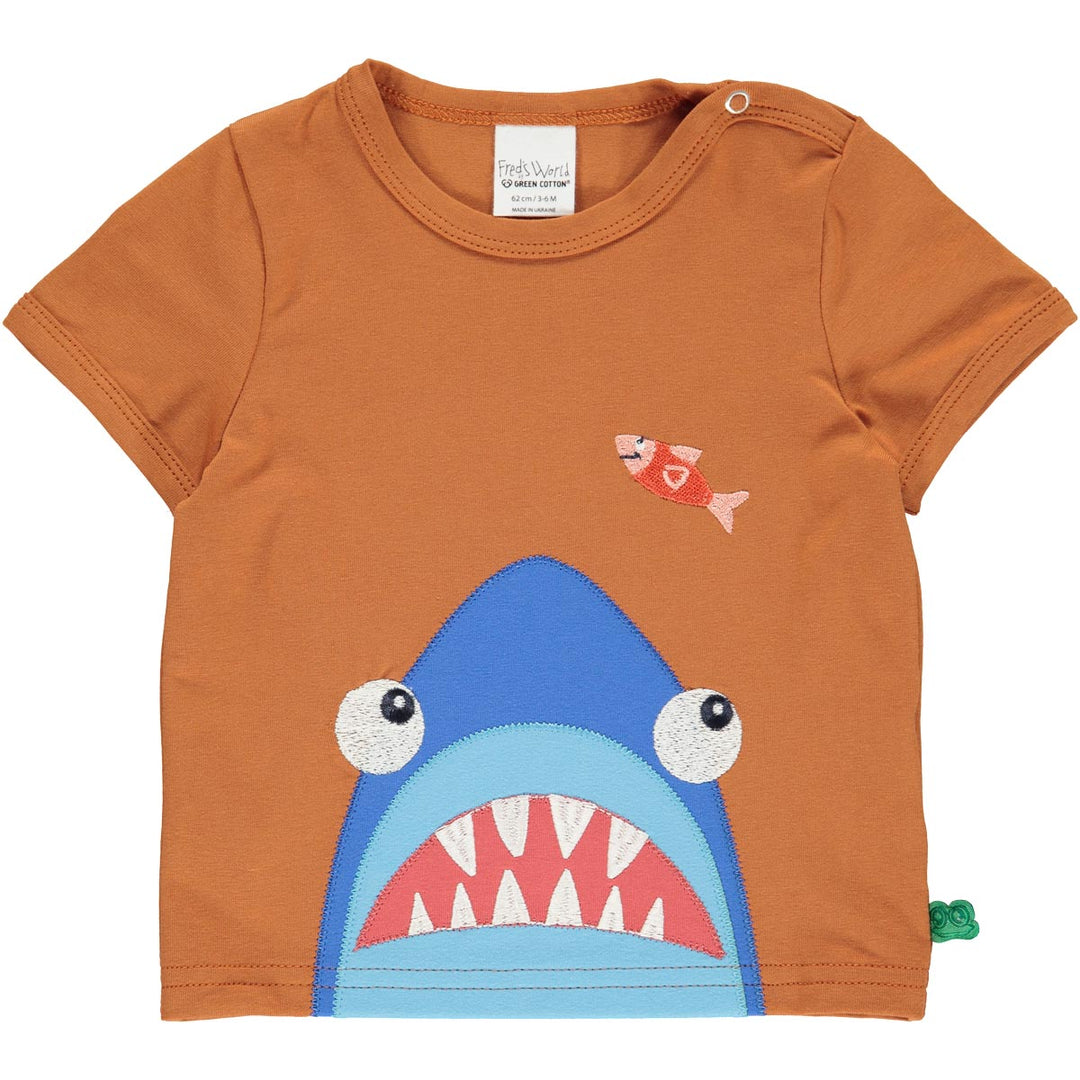 PIRATE T-shirt med haj