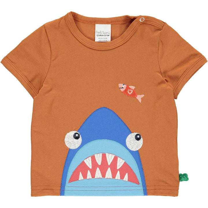 PIRATE T-shirt med haj