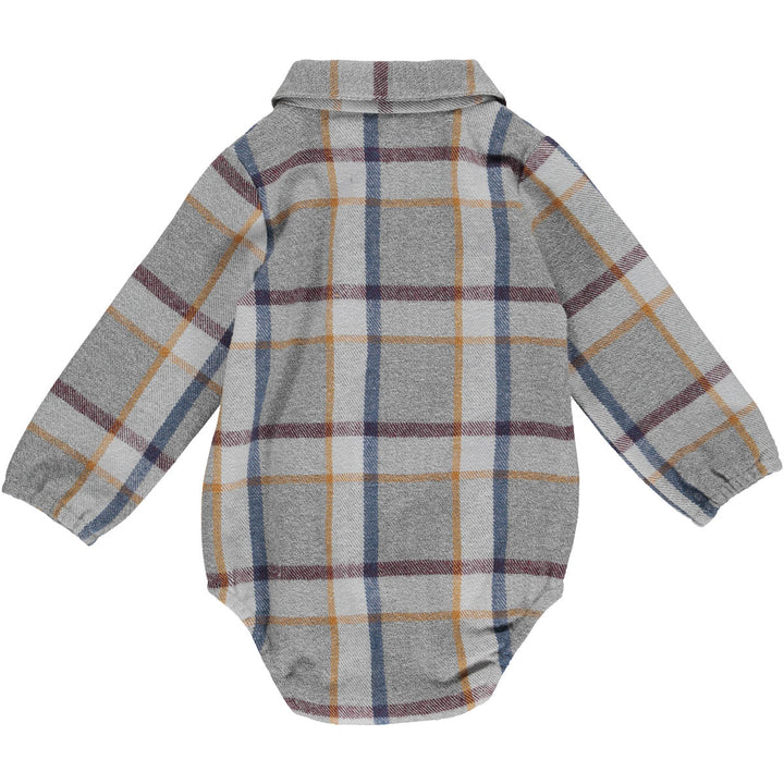 CHECK TWILL bodyskjorte