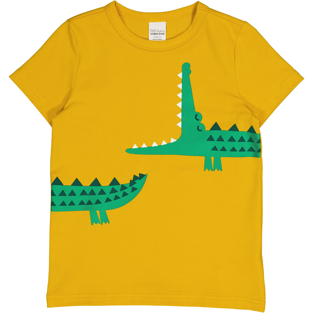 CROCO T-shirt med krokodille