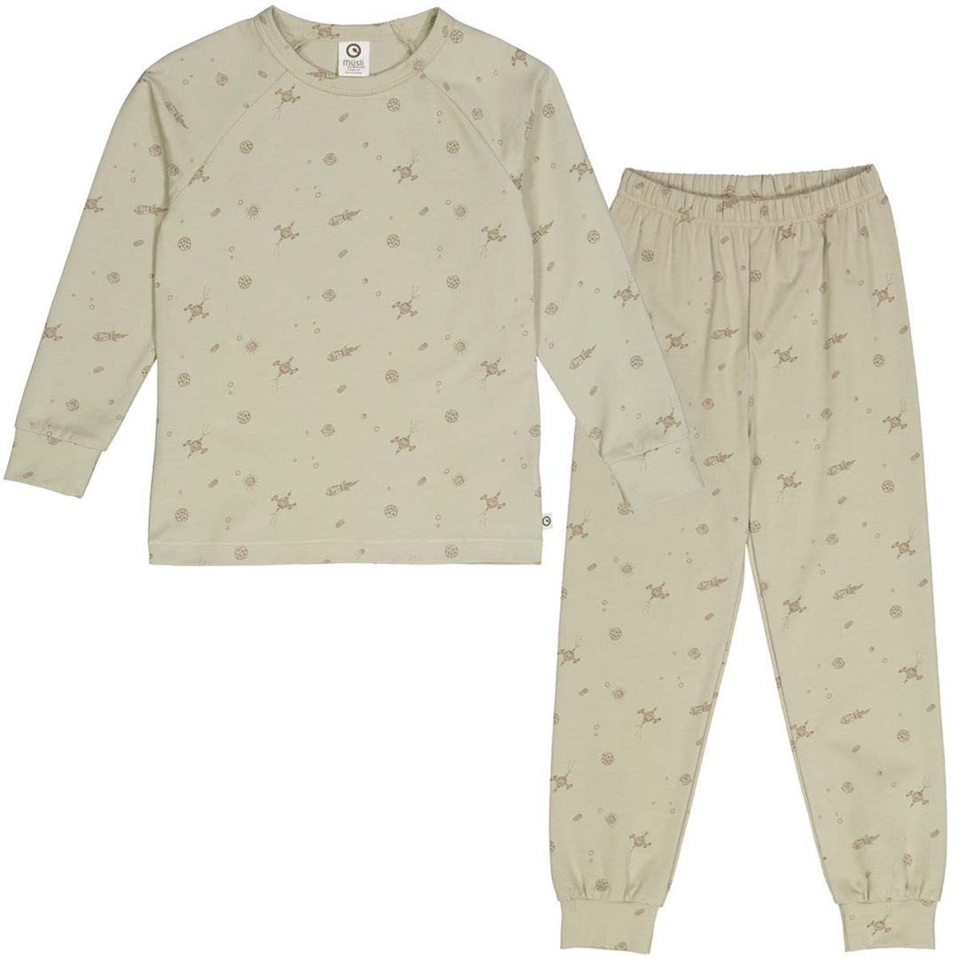 Pyjamas / nattøj jersey med print