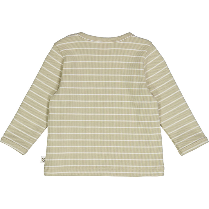 STRIPE RIB bluse