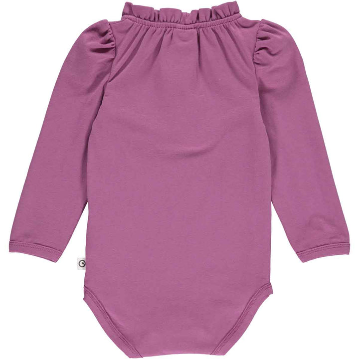PETIT BLOSSOM body med puf ærmer og broderi